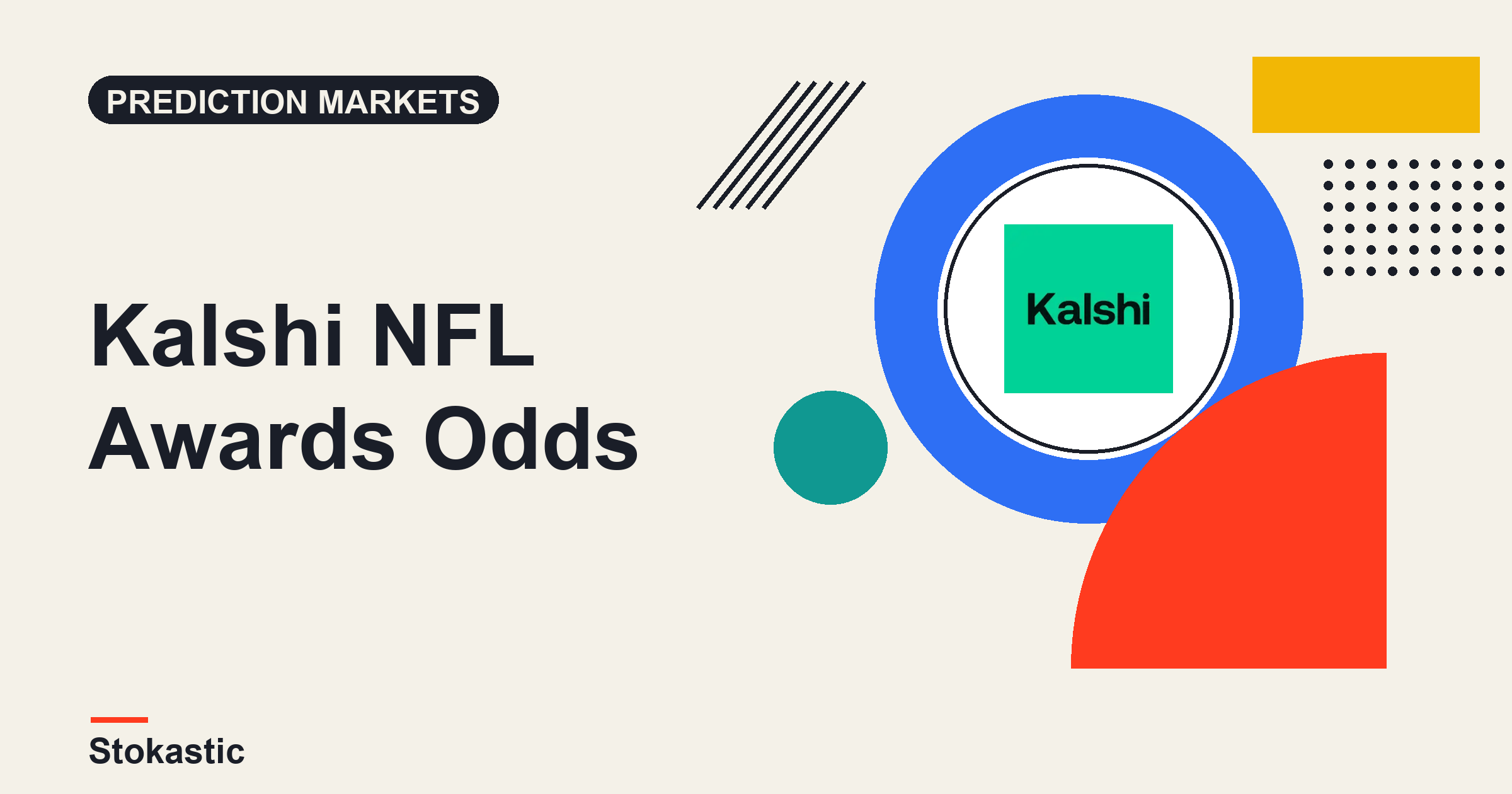 Kalshi NFL Awards Odds: Every Award Race in One Hub
