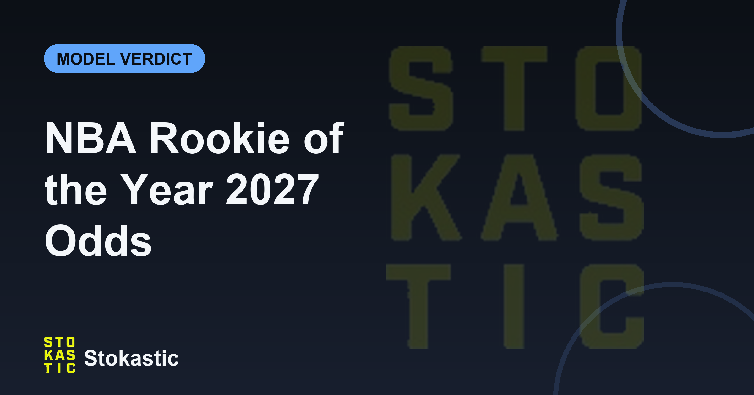 NBA Rookie Of The Year 2027 Odds: AI Panel Prices The Class