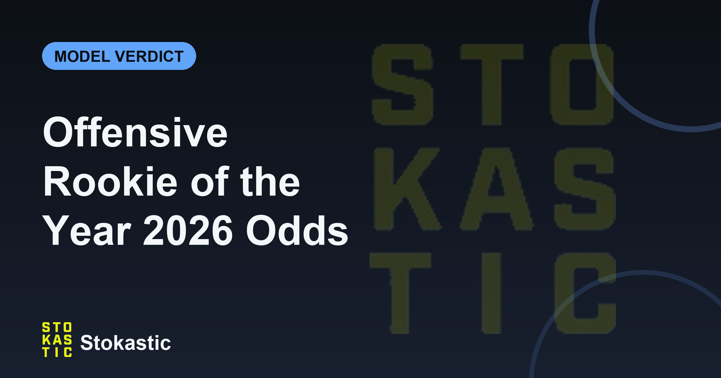 Offensive Rookie of the Year 2026 Odds: The AI Panel Prices the Field