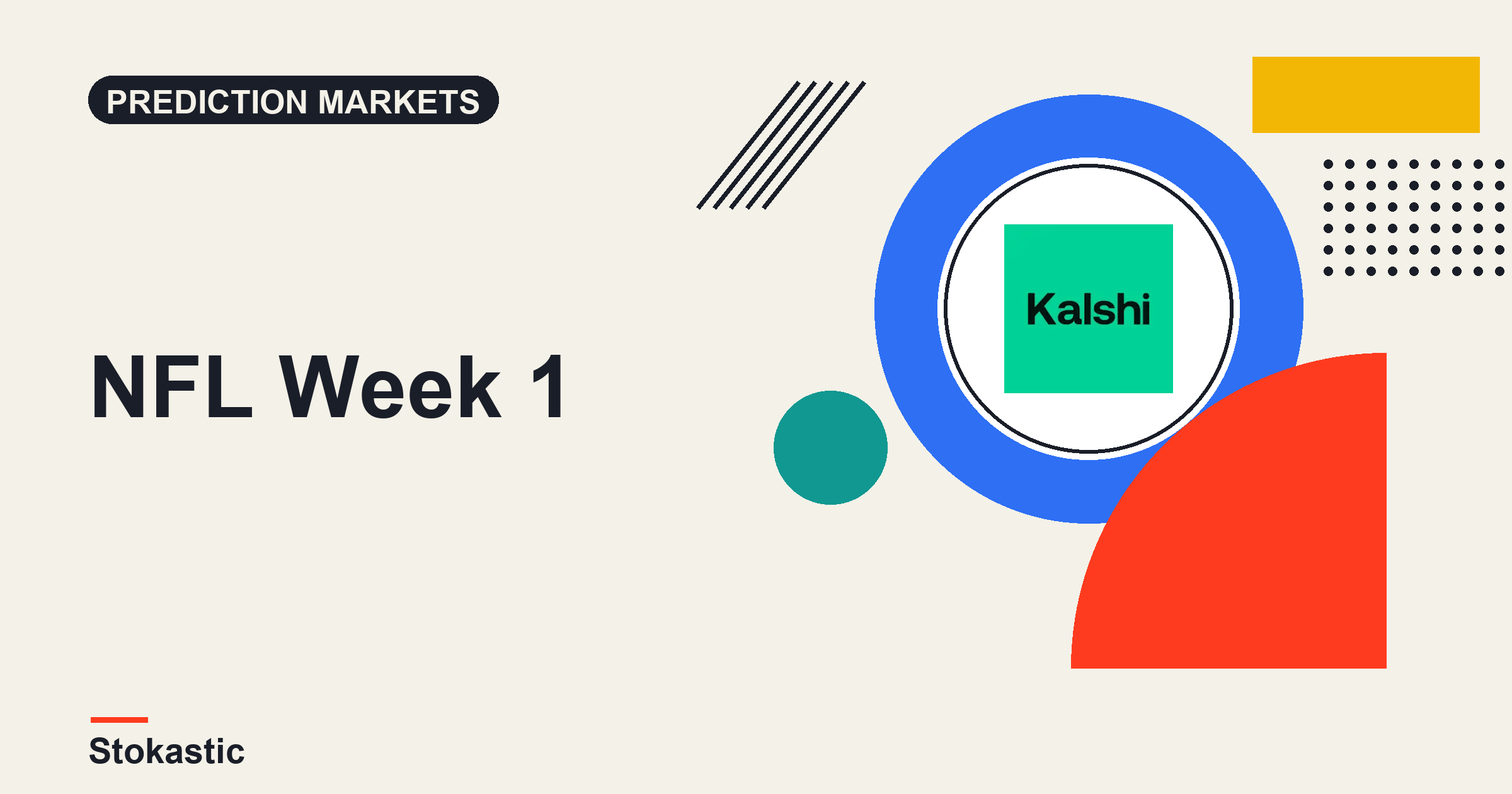 NFL Week 1 Predictions: Way-Too-Early Market Odds For All 16 Games