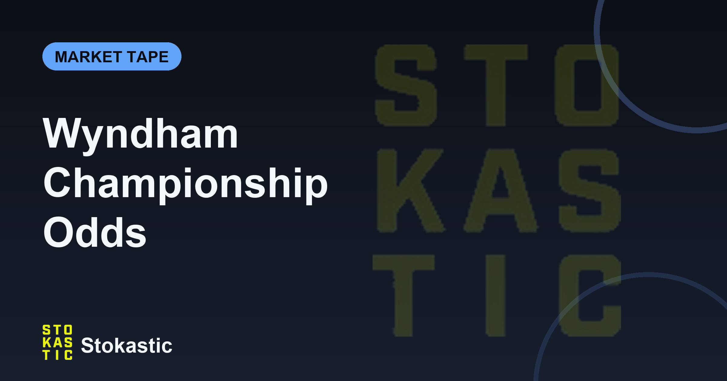 Wyndham Championship Odds: The Winner Was 300-to-1 Thursday