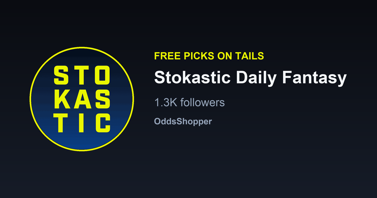 Stokastic Daily Fantasy Free Picks Today: Latest Plays, Sports Covered and How to Follow