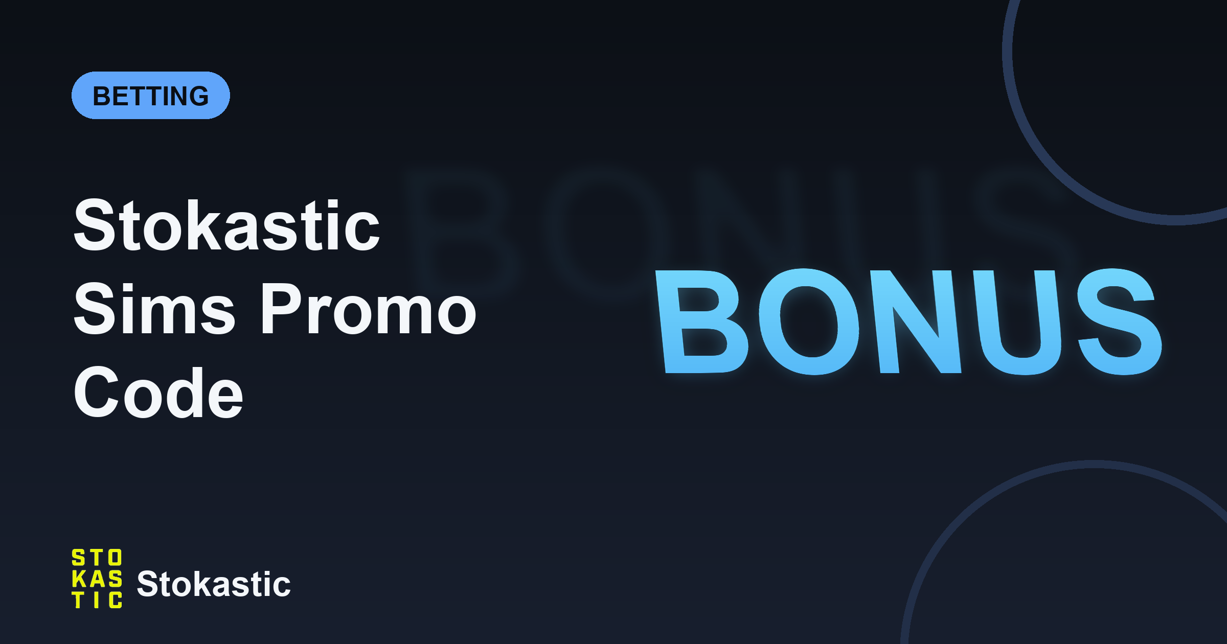 Stokastic Sims Promo Code: 10% Off Every DFS Package