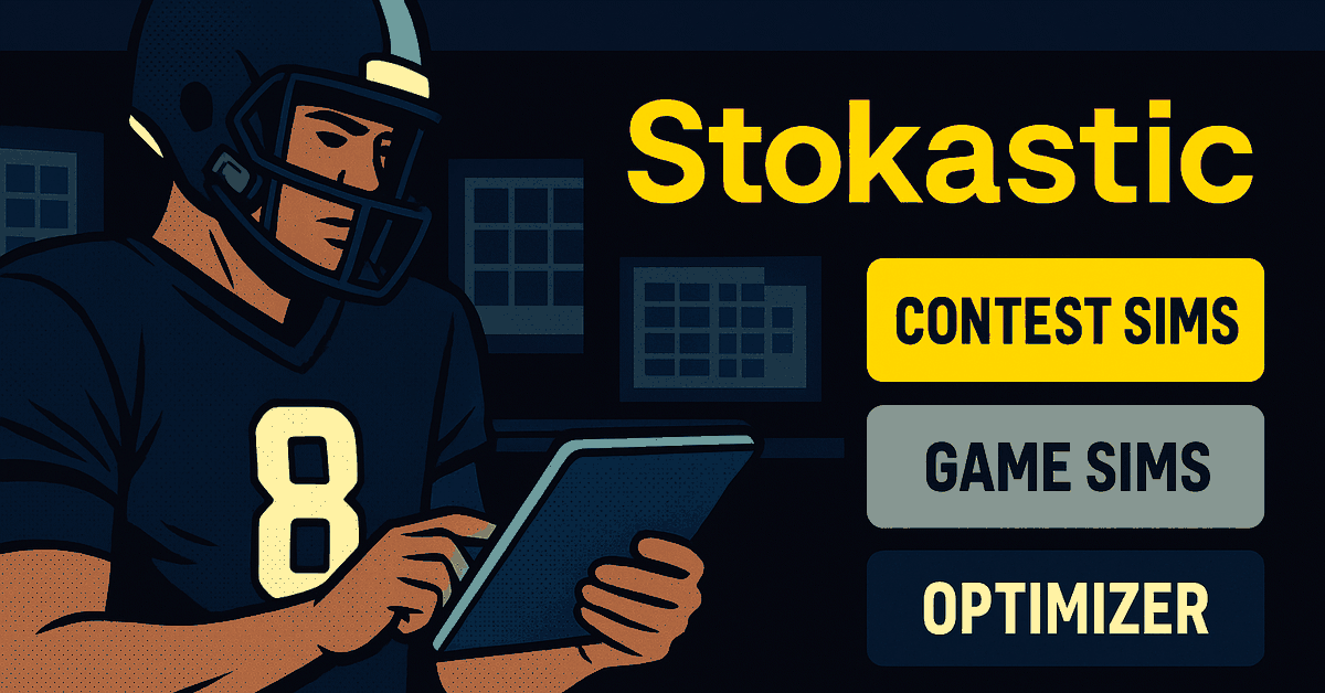 Stokastic vs SaberSim vs RotoGrinders: NFL DFS Optimizers