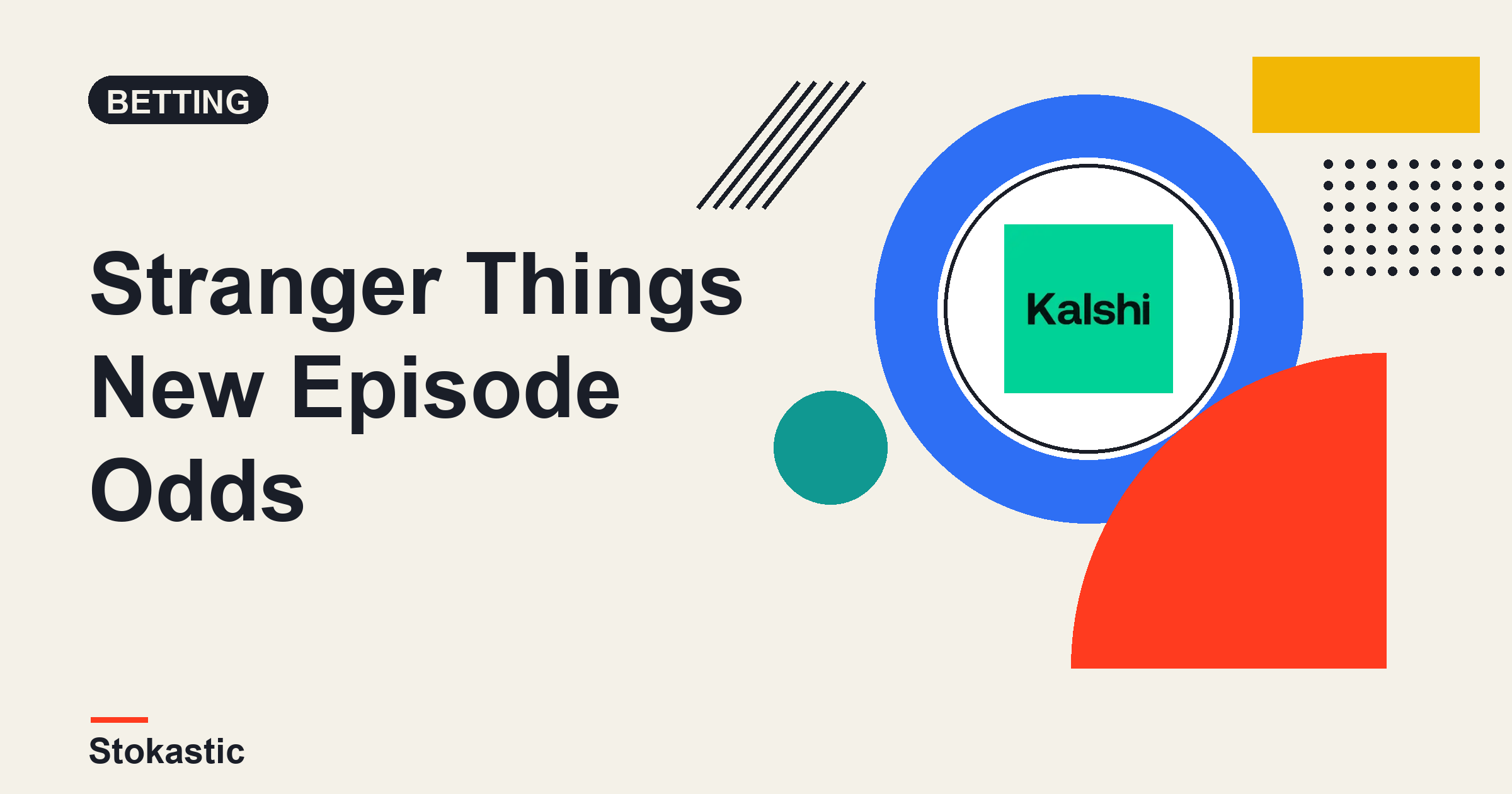 Stranger Things New Episode Odds: Kalshi Says 4% Before 2027
