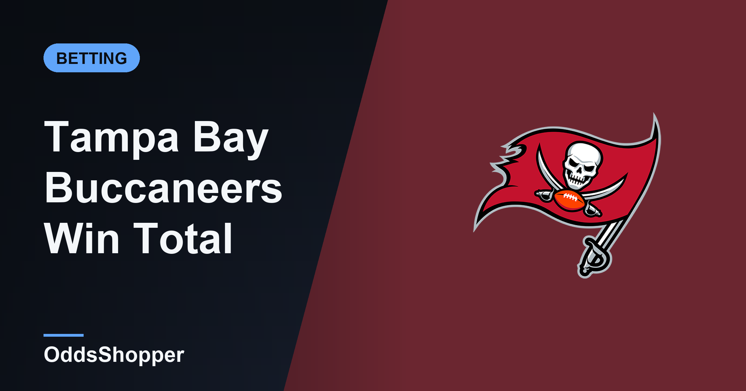 Tampa Bay Buccaneers Win Total 2026: Over/Under Wins & Odds