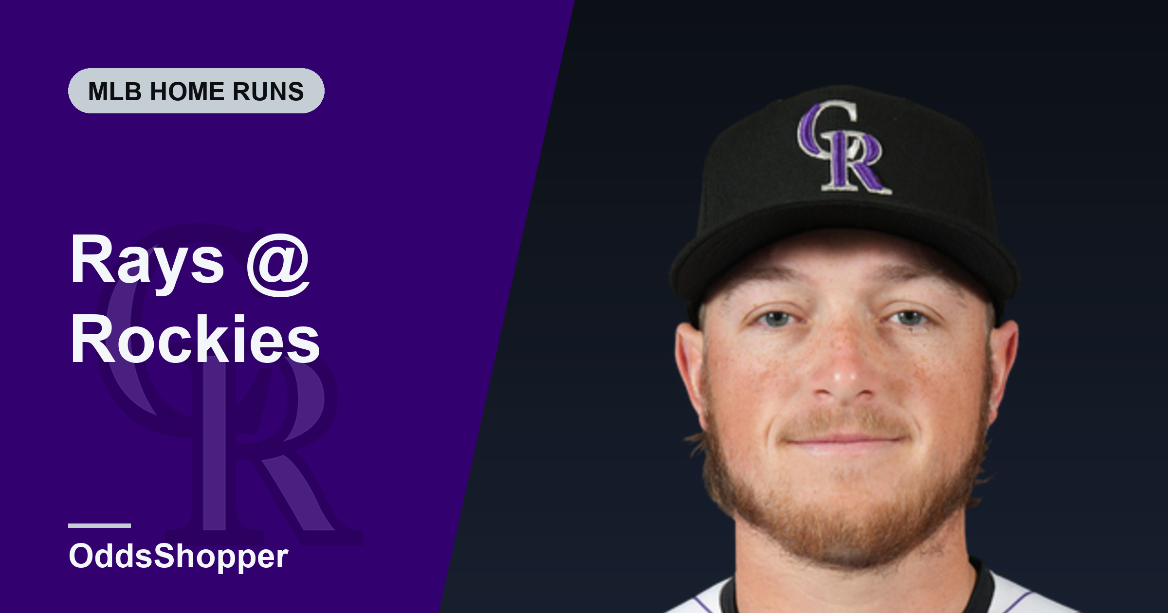 Rays @ Rockies HR Picks: Goodman Leads +310 (08/3)