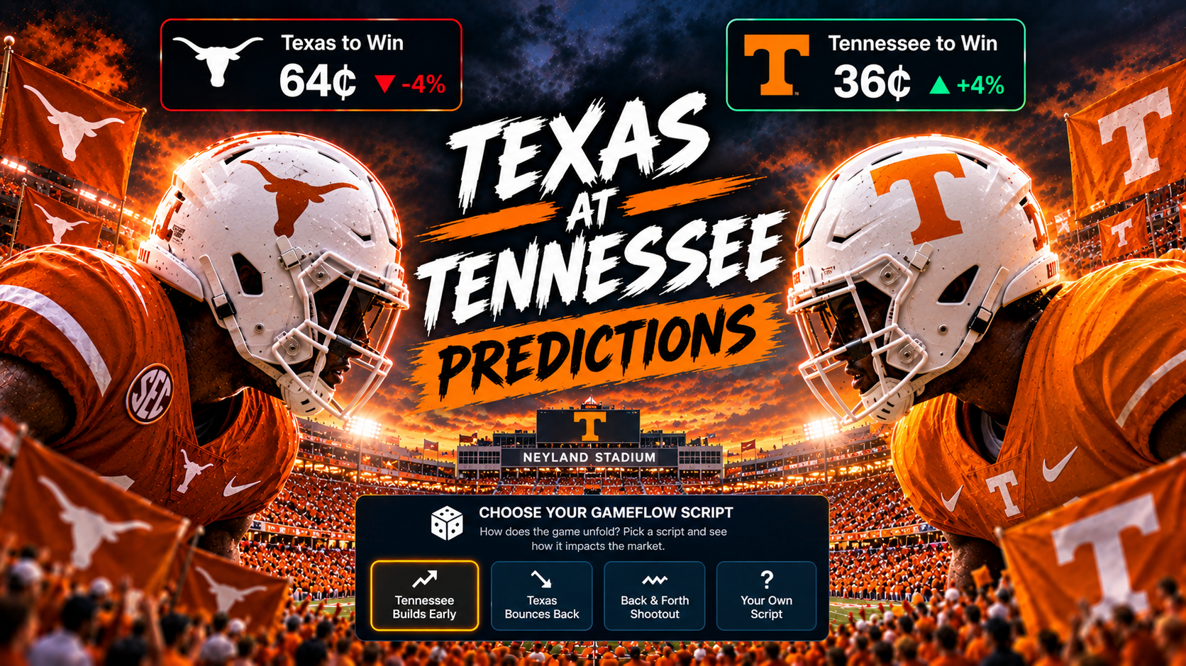 Texas vs. Tennessee Prediction: No. 1 Hasn't Left Austin Yet