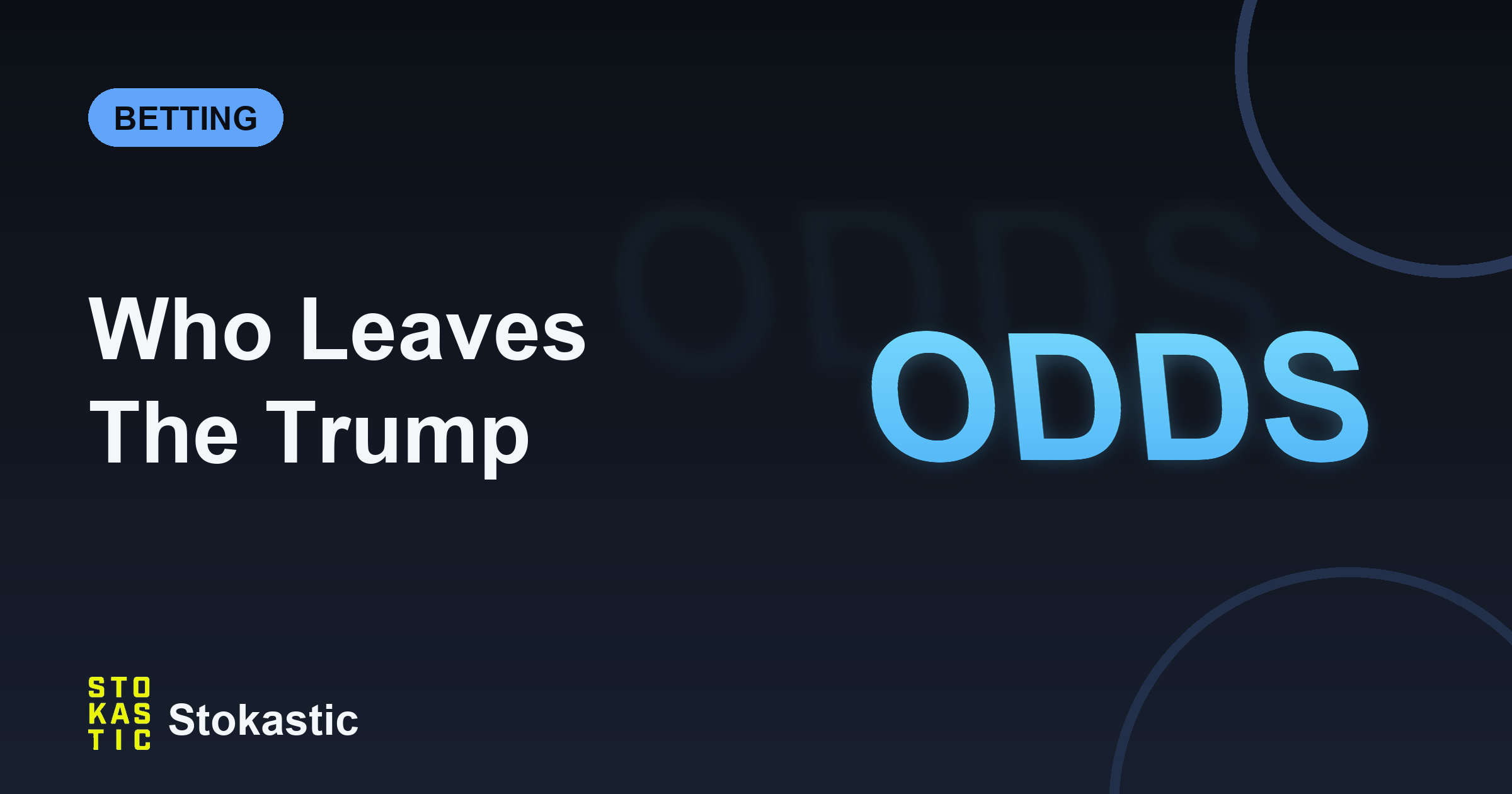 Who Leaves The Trump Administration Next? Odds Say 7 More
