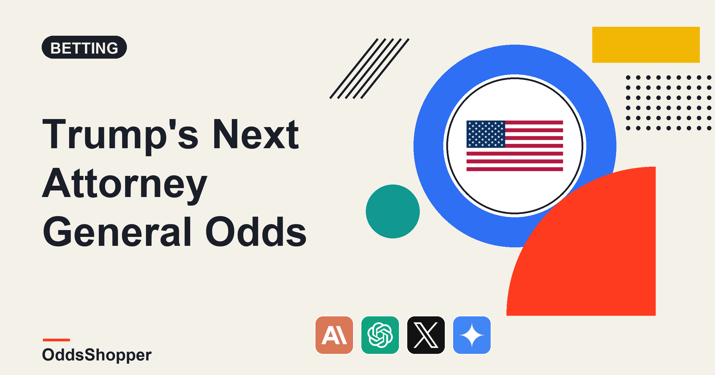 Trump's Next Attorney General Odds: The Model Verdict On Todd Blanche