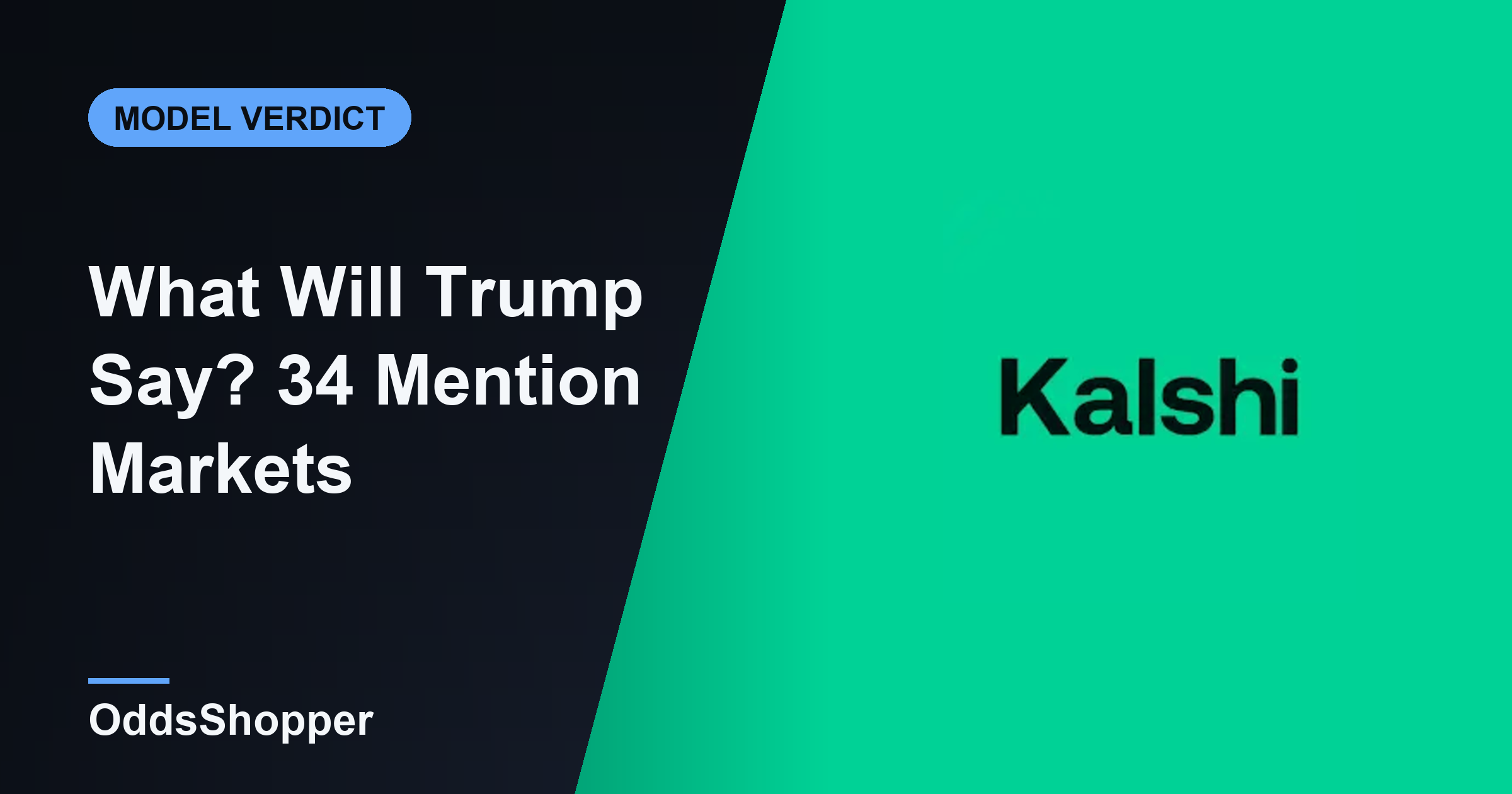 34 Markets, One Microphone: AI Model Verdicts on Every Trump Correspondents' Dinner Mention