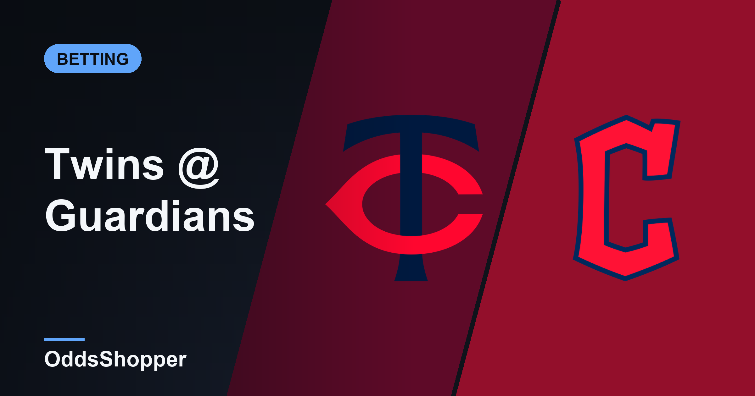 Twins vs Guardians Odds: Best Prices and +EV Edges