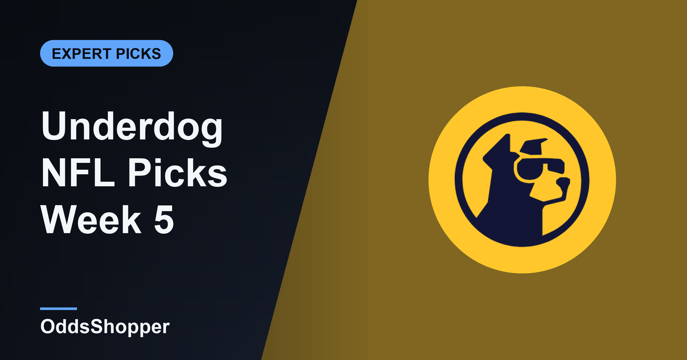 Underdog NFL Picks Week 5: Jeudy Lower, Bourne Higher