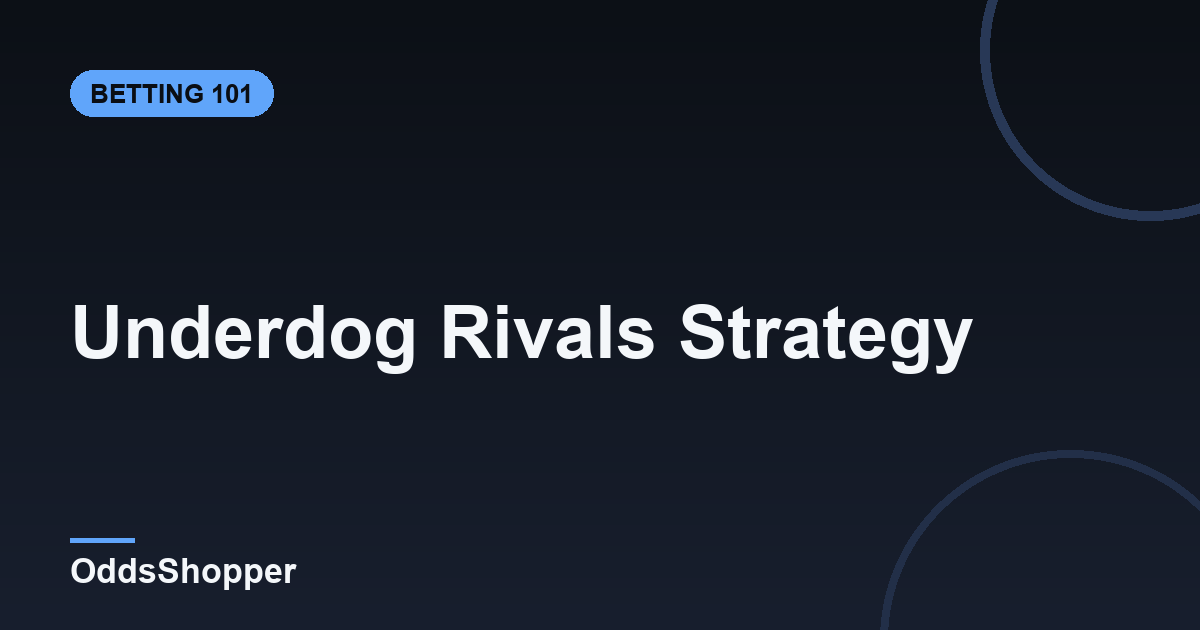 Underdog Rivals Strategy: How to Win Head-to-Heads