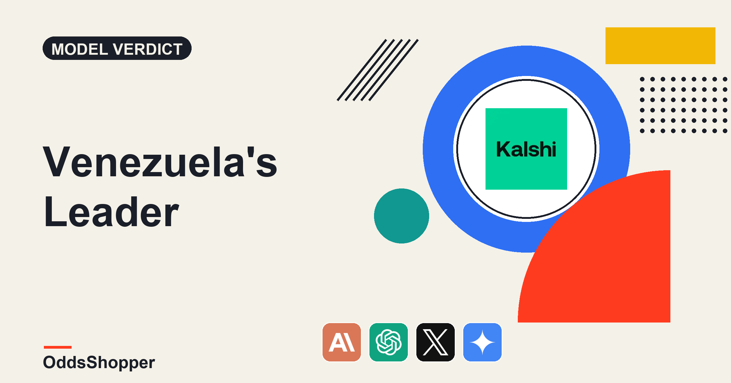 Venezuela Leader Odds: The AI Model Verdict Vs. The Kalshi Market