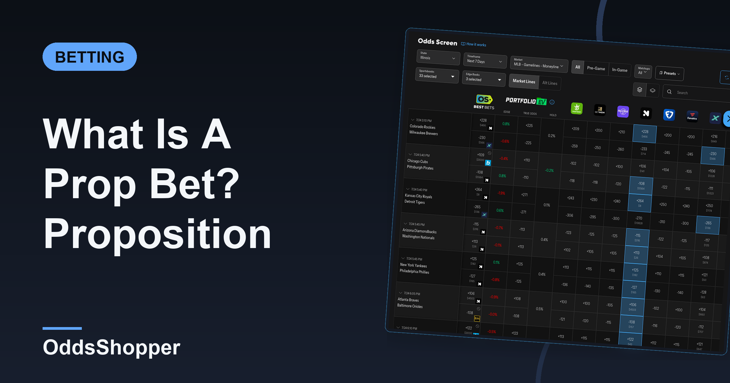 What Is A Prop Bet? Proposition Betting Explained