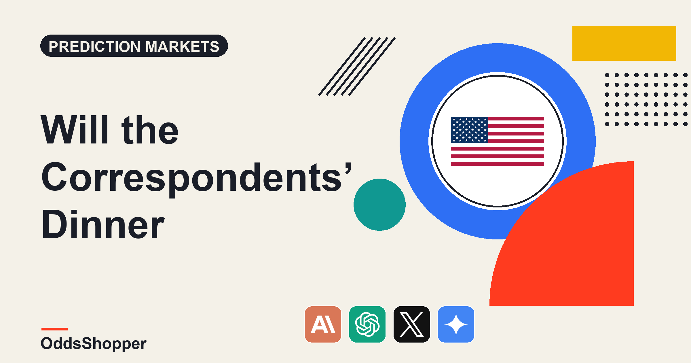 Will the Correspondents’ Dinner Happen? A 98-Cent Market