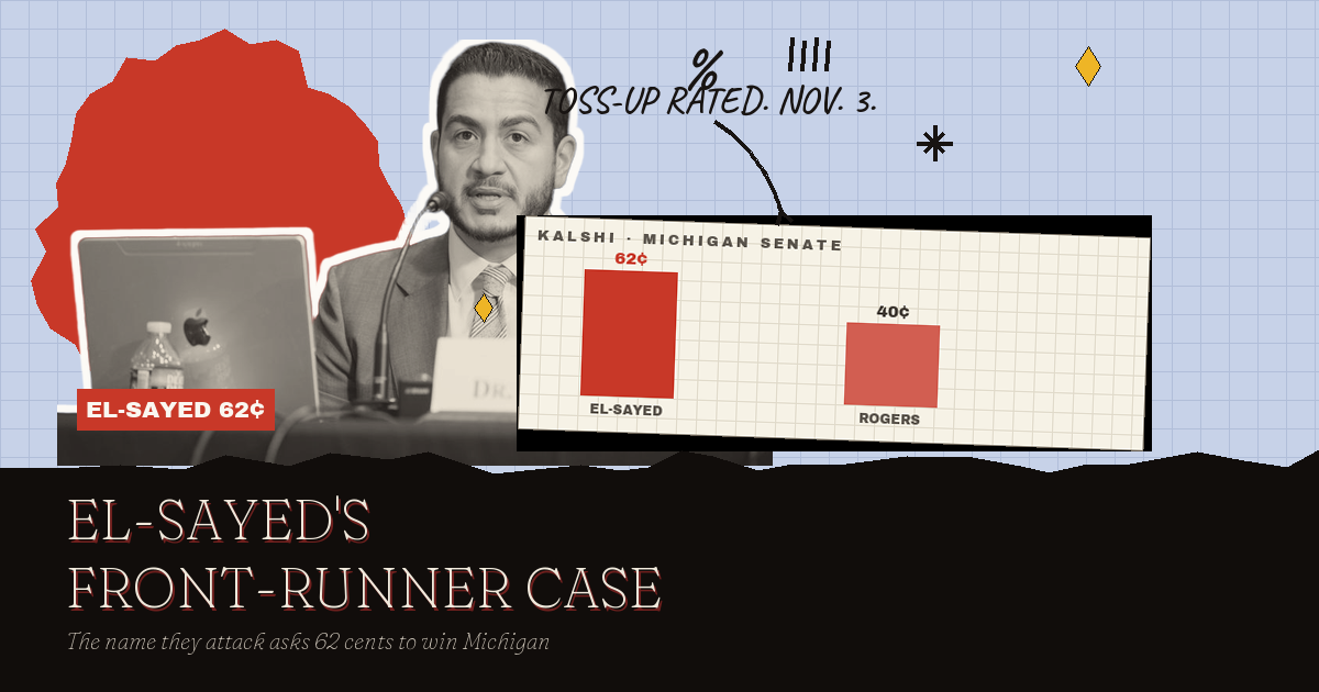 Why Abdul El-Sayed (D) Will Win the Michigan Senate Race