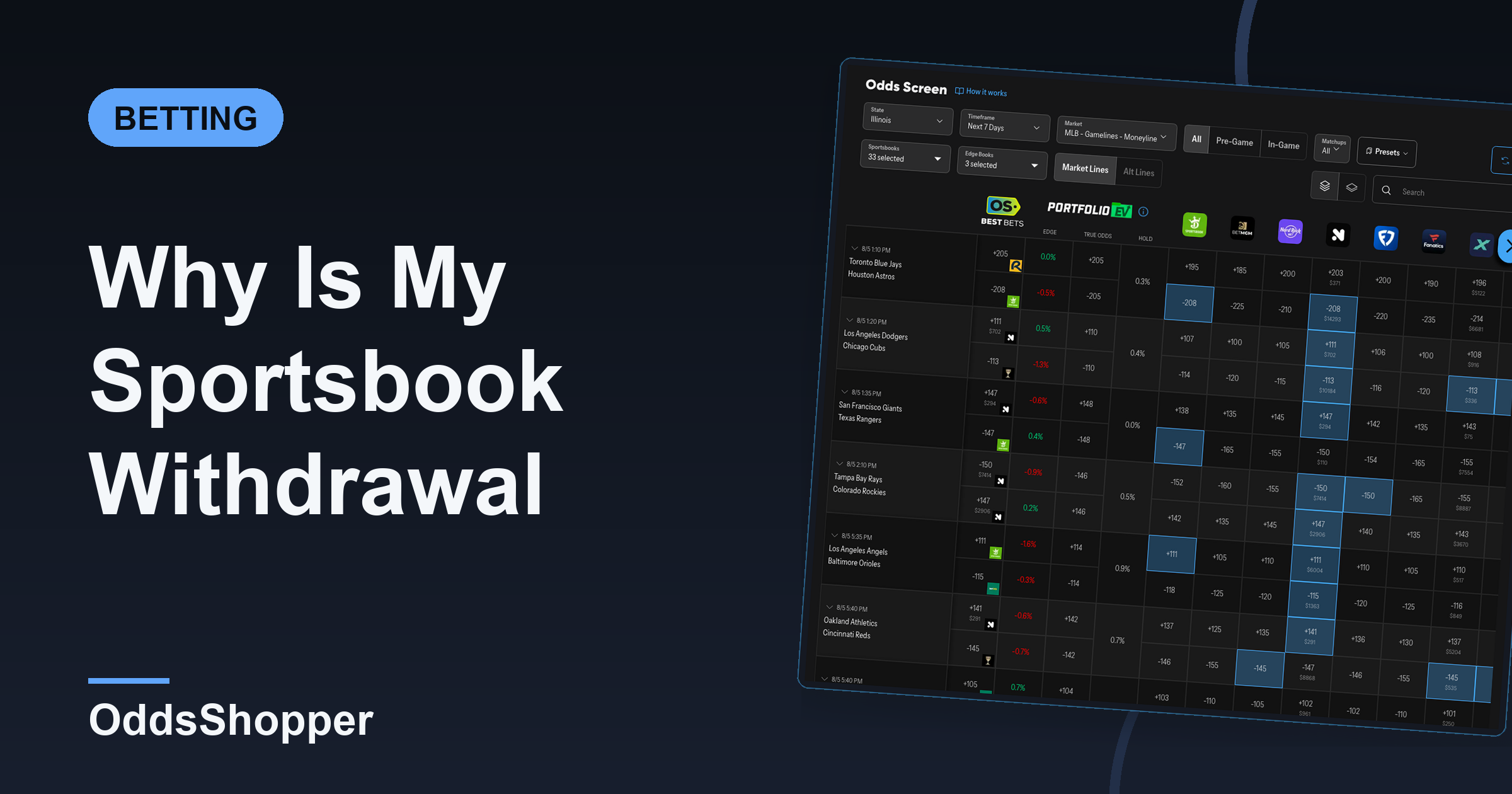 Why Is My Sportsbook Withdrawal Pending? What It Means