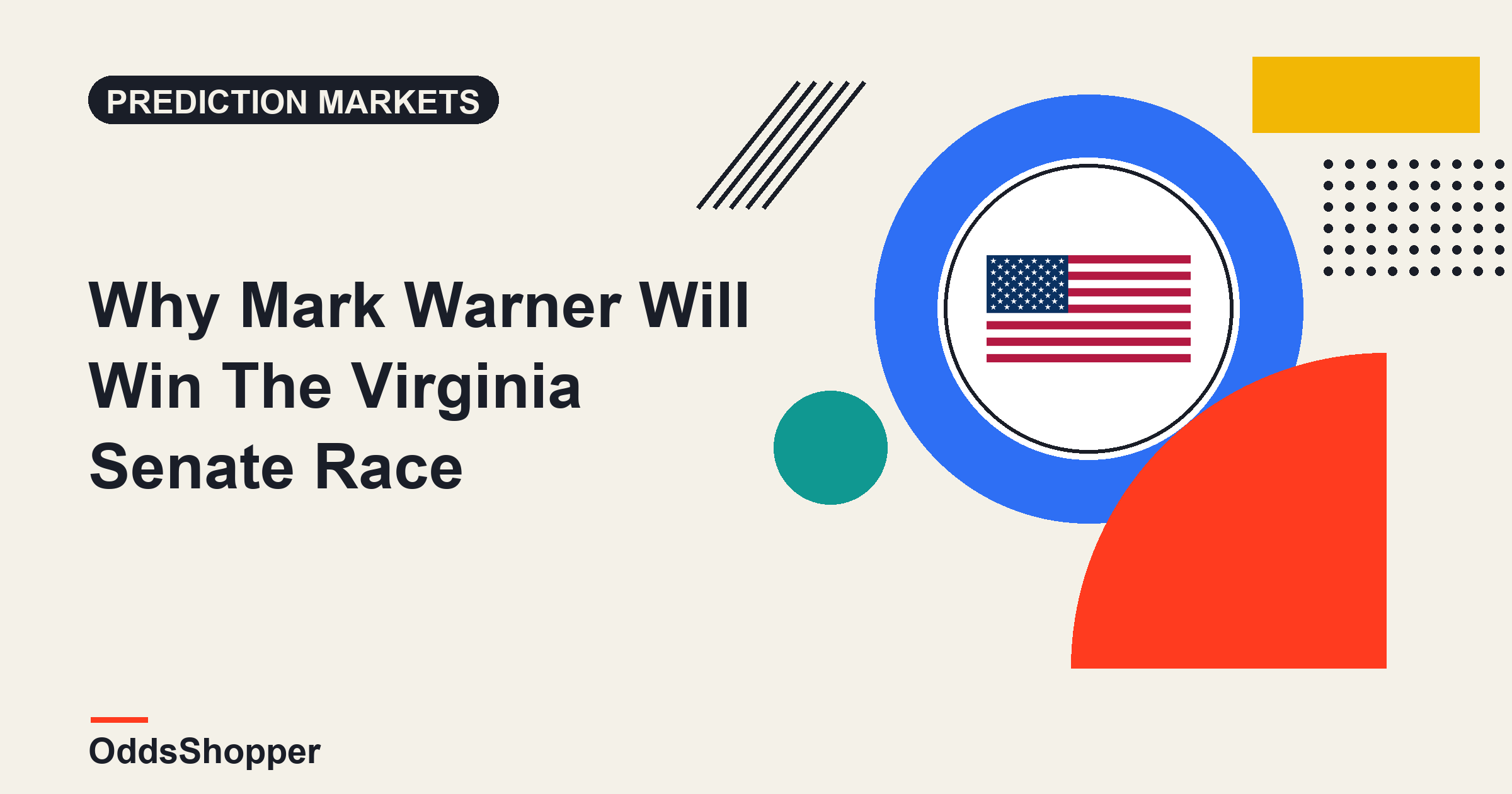 Why Mark Warner Will Win The Virginia Senate Race