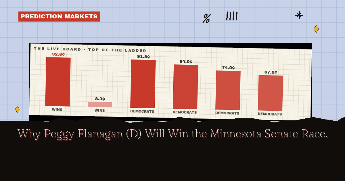 Why Peggy Flanagan (D) Will Win the Minnesota Senate Race