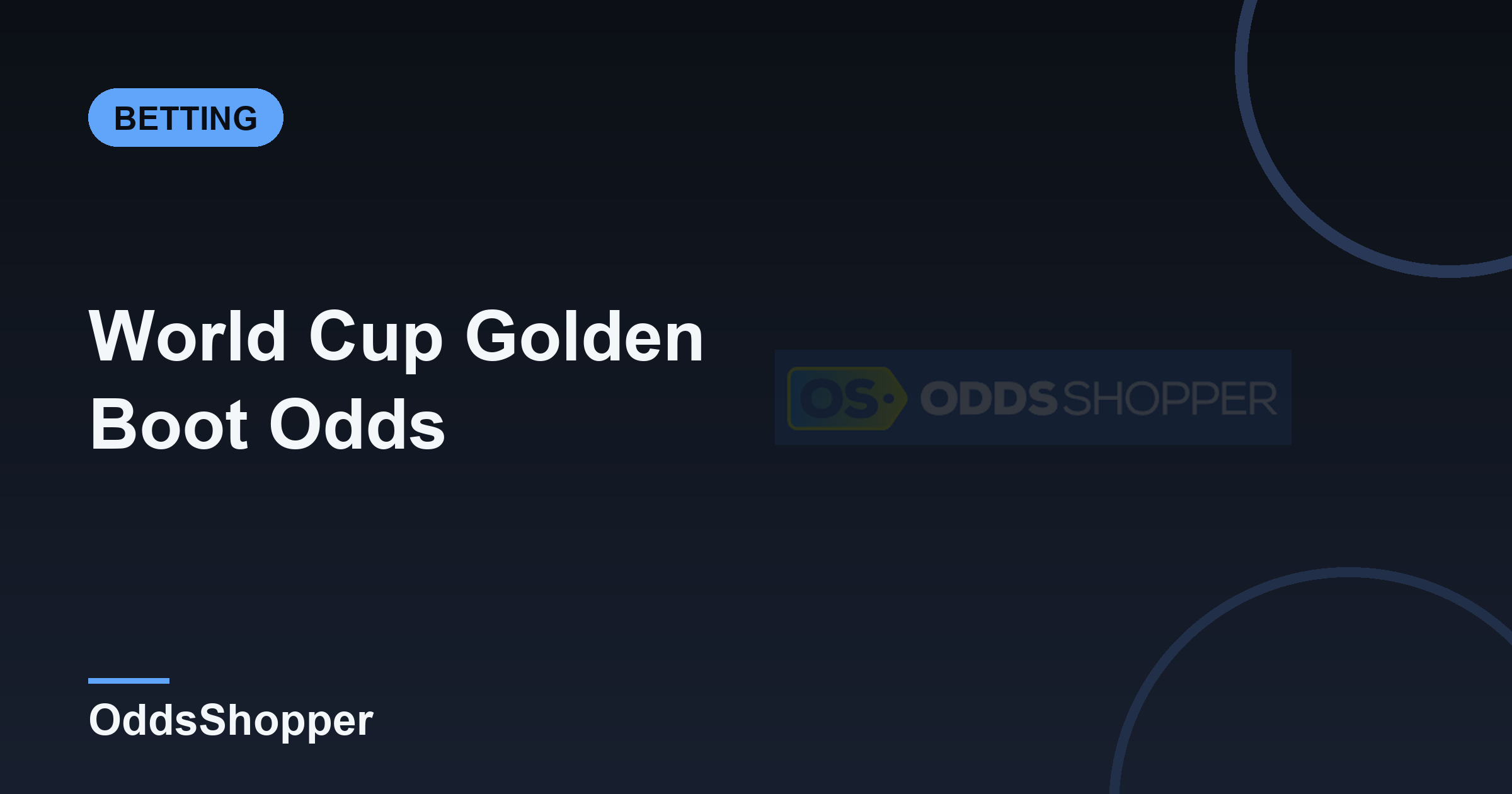 World Cup Golden Boot Odds: Betting Guide & Value