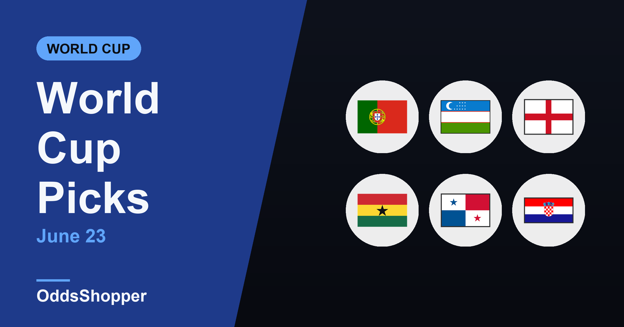 World Cup Picks Today (2026-06-23): Odds & Best Bets