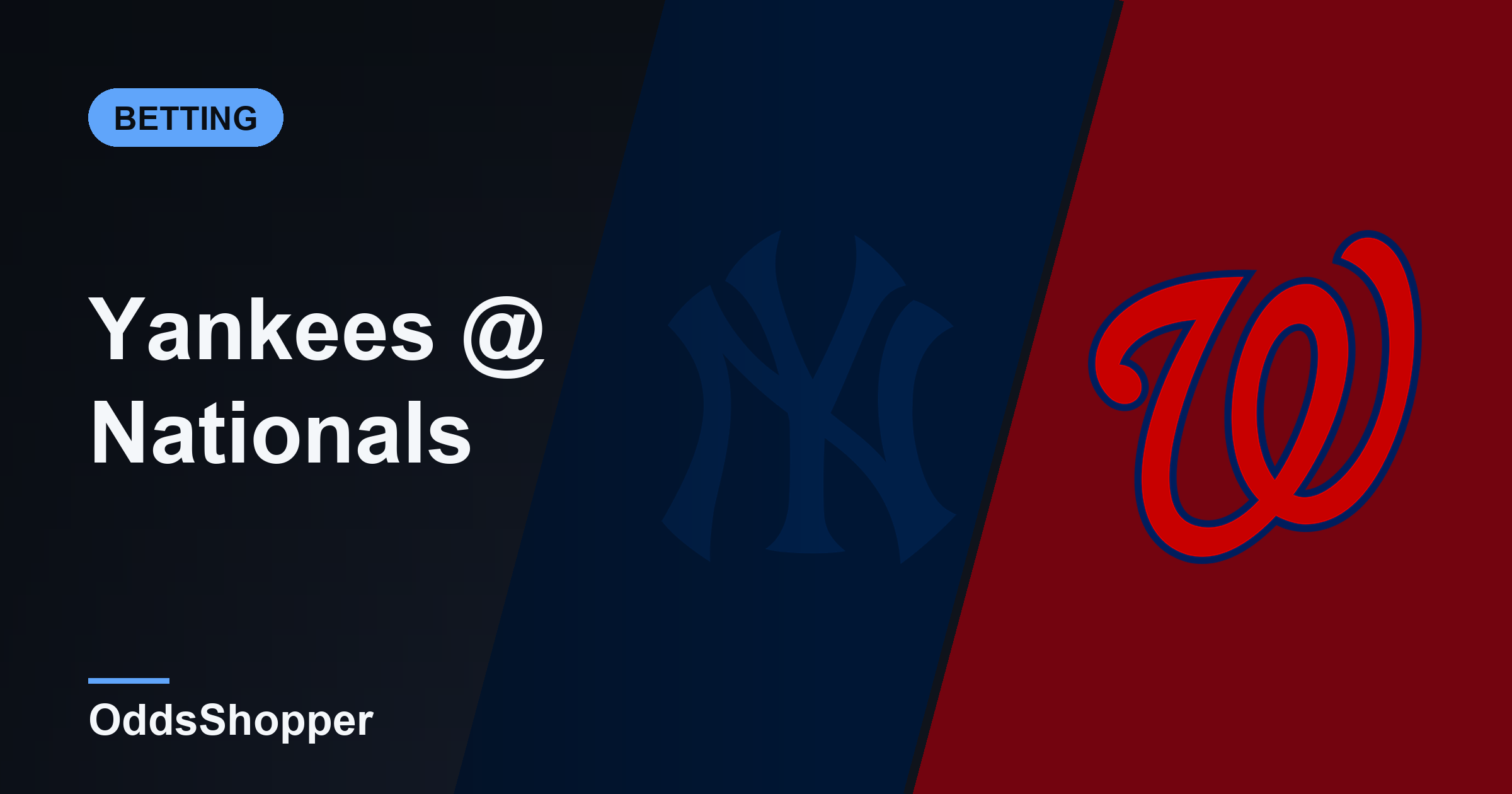 Yankees vs Nationals Odds: Best Prices and +EV Edges